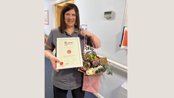 Two decades of service achieved by Sheffield care home Colleague